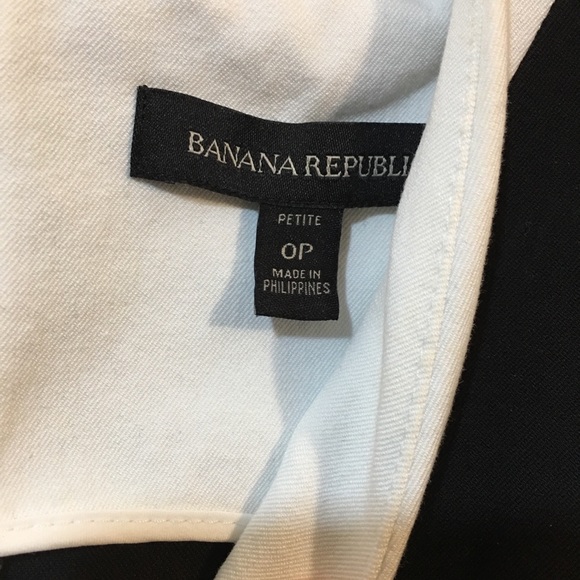 Banana Republic Black and White SLOAN Sheath Dress - Picture 3 of 3